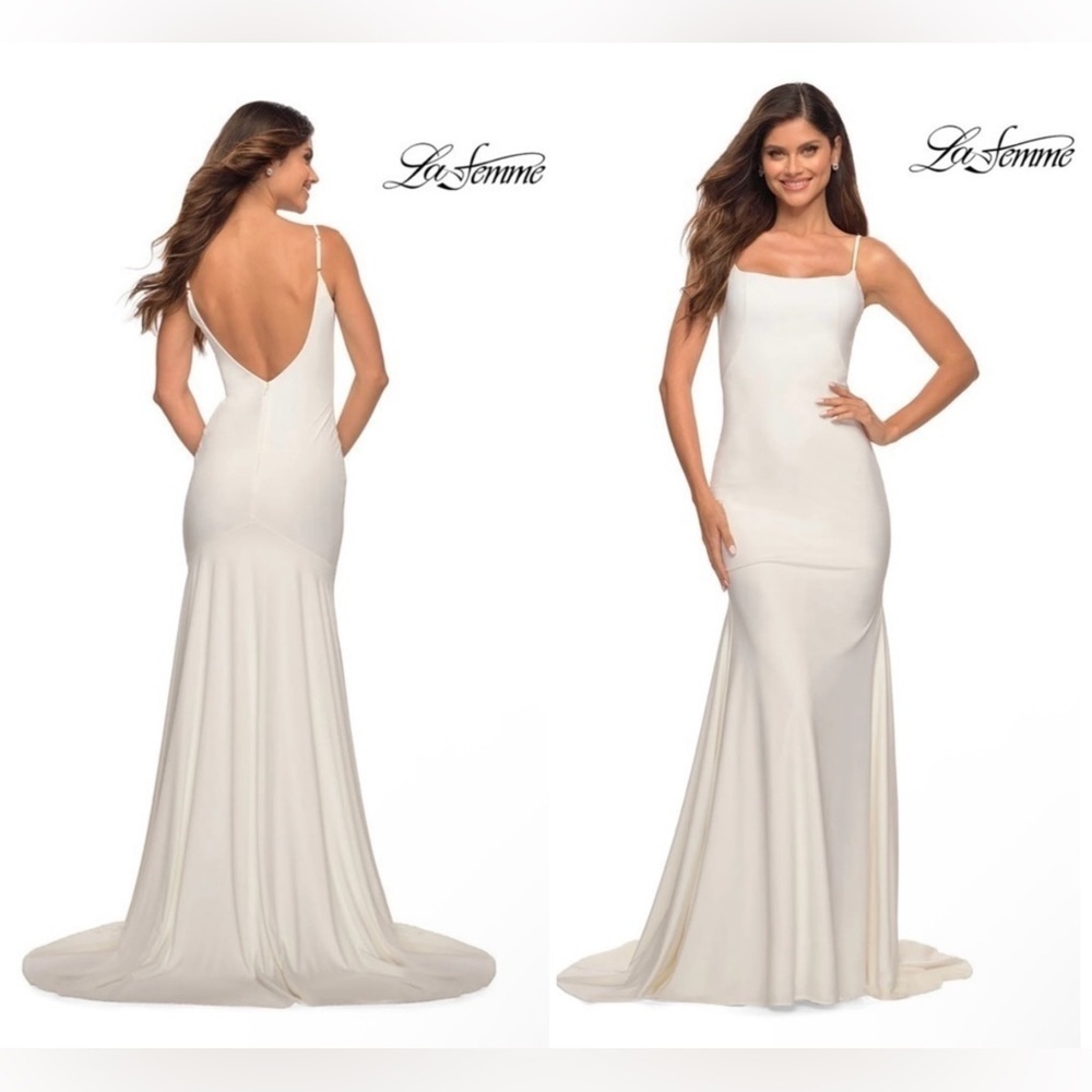 La Femme - 30458 Formal Dress - low back 🔥🔥NEW